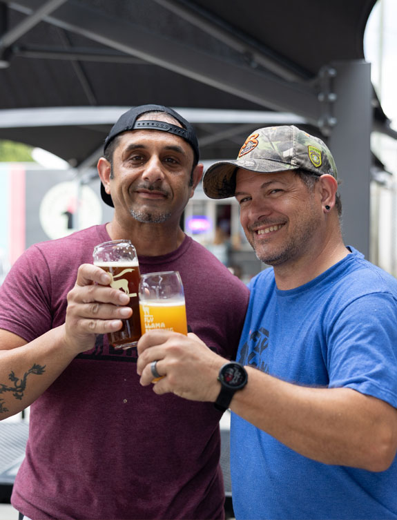 FlyLlamaBrewing-FriendsToasting